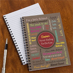 My To Do List Personalized Mini Notebooks