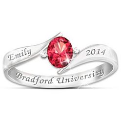 First in Class Personalized Diamond Ring