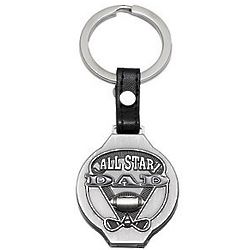 Personalized All Star Dad Key Chain