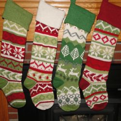Traditional Knit Personalized Stocking