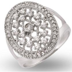 Bella's Twilight Inspired CZ Sterling Silver Engagment Ring
