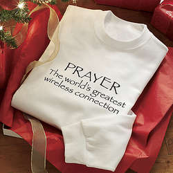 Prayer Wireless ConnectionSweatshirt