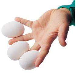Solid Rubber Eggs