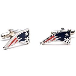 New England Patriots Enamel Cufflinks