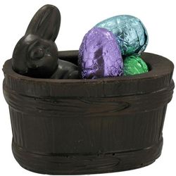 Organic Edible Easter Basket with Vegan Dark Chocolate