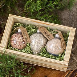 Holiday Bath Crush Ornaments Gift Box