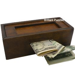 Money Gift Trick Mysterious Puzzle Box No. 1