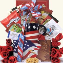 Enduring Freedom Welcome Home Solider Gift Basket
