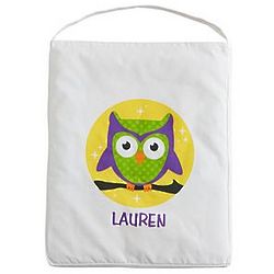 Personalized Owl Ghoulishly Giant Trick-Or-Treat Bag