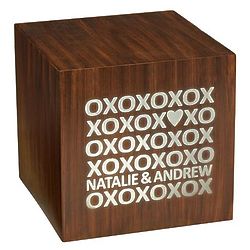 Personalized XOXO LED Light-Up Cube