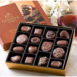 Godiva Milk Chocolate Assortment Gift Box