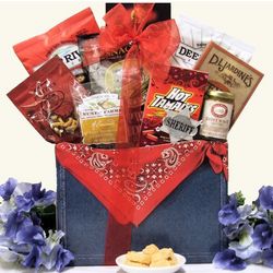 Wild West Father's Day Hot and Spicy Gourmet Gift Basket