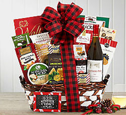 Vintners Path Chardonnay Season's Greetings Gift Basket