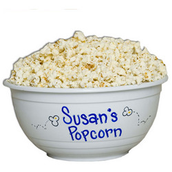 Personalized Popcorn Bowl