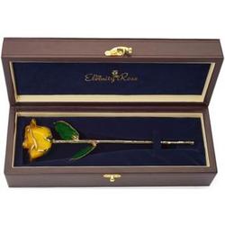 A Real Gold Trim Yellow Rose
