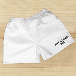 Personalized Message Mens Boxers
