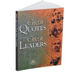 Great Quotes from Great Leaders Book