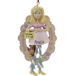 Personalized Mommy to Be Christmas Ornament