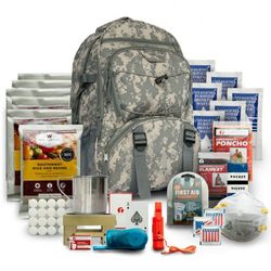 5-Day 64-Piece Emergency Survival Backpack Kit