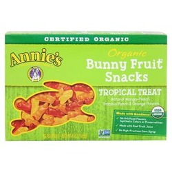 Annie's Tropical Treat Homegrown Organic Bunny Fruit Snacks