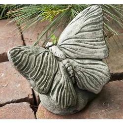 Handcrafted Cast Stone Butterfly