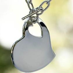 Your Heart in Mine Necklace