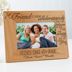 Friends Forever 4x6 Personalized Picture Frame