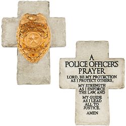 Police Officer Prayer Cross