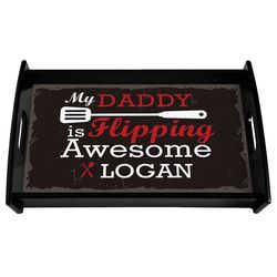 Personalized Flipping Awesome Grilling Tray