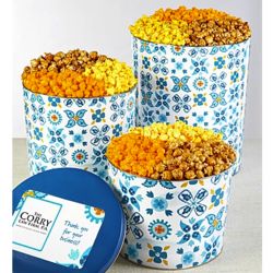 3 Flavors and 3.5 Gallons of Popcorn in Oceana Tin