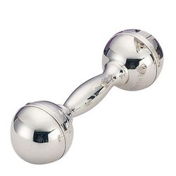 Sterling Silver Chime Rattle