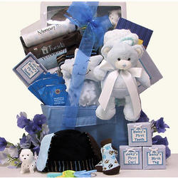 Welcome Home Baby Boy Gift Basket