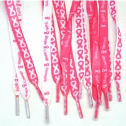 Breast Cancer Awareness Shoelaces