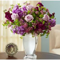Shining Love Purple Floral Bouquet