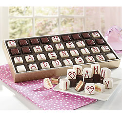 Personalized Valentine Petits Fours