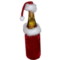 Santa Bottle Cover