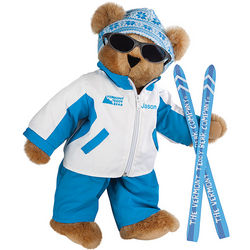 Skier Teddy Bear