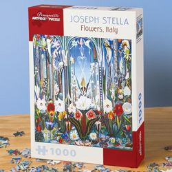 Flowers, Italy Painting Jigsaw Puzzle
