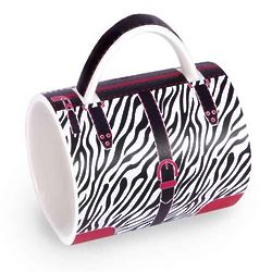 Zebra Print Handbag Mug