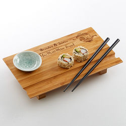 Yin and Yang Personalized Sushi Board