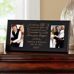 Personalized Love You Longer Frame