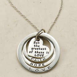 The Greatest of These Is Love Necklace