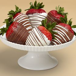 6 Fancy Birthday Chocolate-Dipped Strawberries