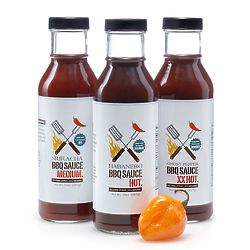 Cooking with Heat BBQ Sauce Trio