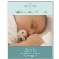 Baby Christening and Baptism Photo Panel