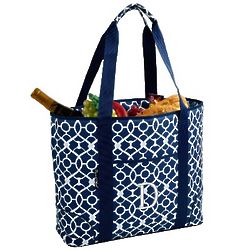 Monogrammed Large Insulated Tote Bag
