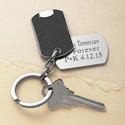 Personalized Remember My Love Keychain