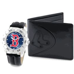 Boston Red Sox Watch and Wallet Set