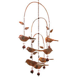 Birds and Bells Mobile Wind Chime