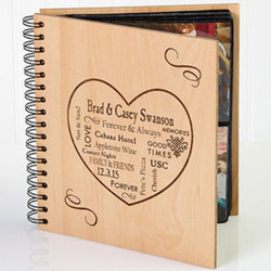 Our Life Together Personalized Photo Album for Couples